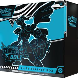 Pokémon Black Bolt Elite Trainer Box 