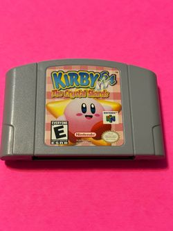 Kirby 64 The Crystal Shards N64 Nintendo 64 game