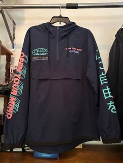 Brooklyn Cloth Co. Windbreaker half zip jacket