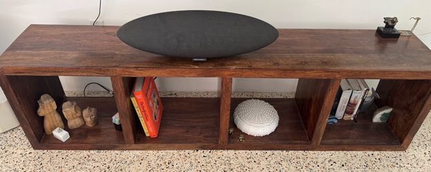 SOLID WOOD versatile shelf or console