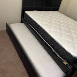 Camas Con Trundle.  👉🏽👉 Full/Twin Trundle New Beds With Both Mattresses Included 