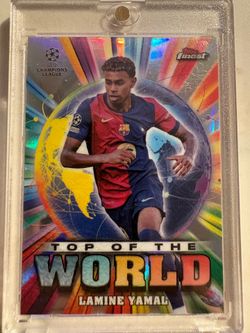 Lamine Yamal Topps finest
