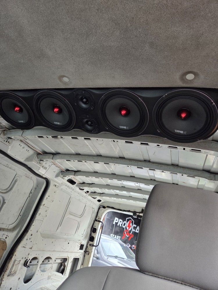 New 8in Speaker Rack $160 Noooo Speakers