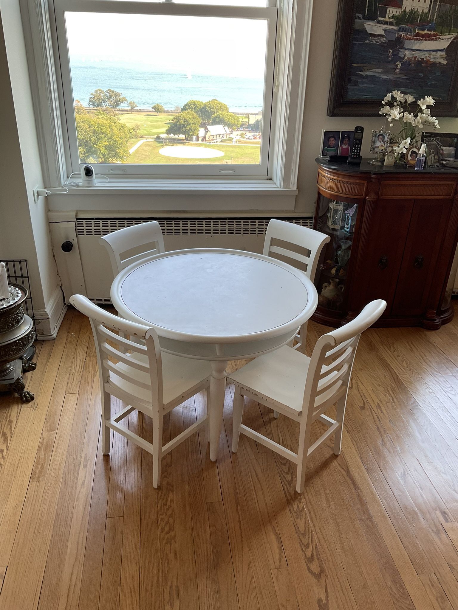 Kids Table - White - Wood - 400$ OBO