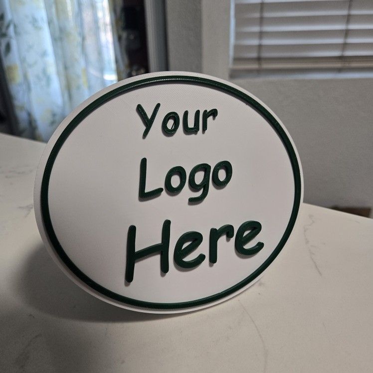 3d Print Hitch Cover- Promote Your Business