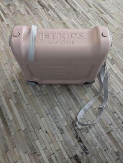 Stokke JetKids BedBox Suitcase Light Pink Like New