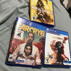 PS4 Games Mortal Kombat Far Cry And More 