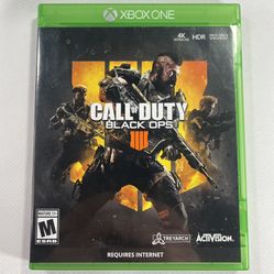 Call of Duty: Black Ops IIII Microsoft 2018 Xbox One Disc & Case Tested