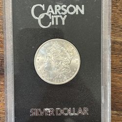 1882-CC Carson City Morgan Silver Dollar