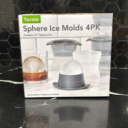 Tovolo Sphere Ice Molds 4 Pack 