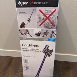 Brand new! DYSON V8 Animal+ Stick Cordless Vacuum