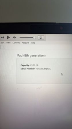 iPad 8th gen with case