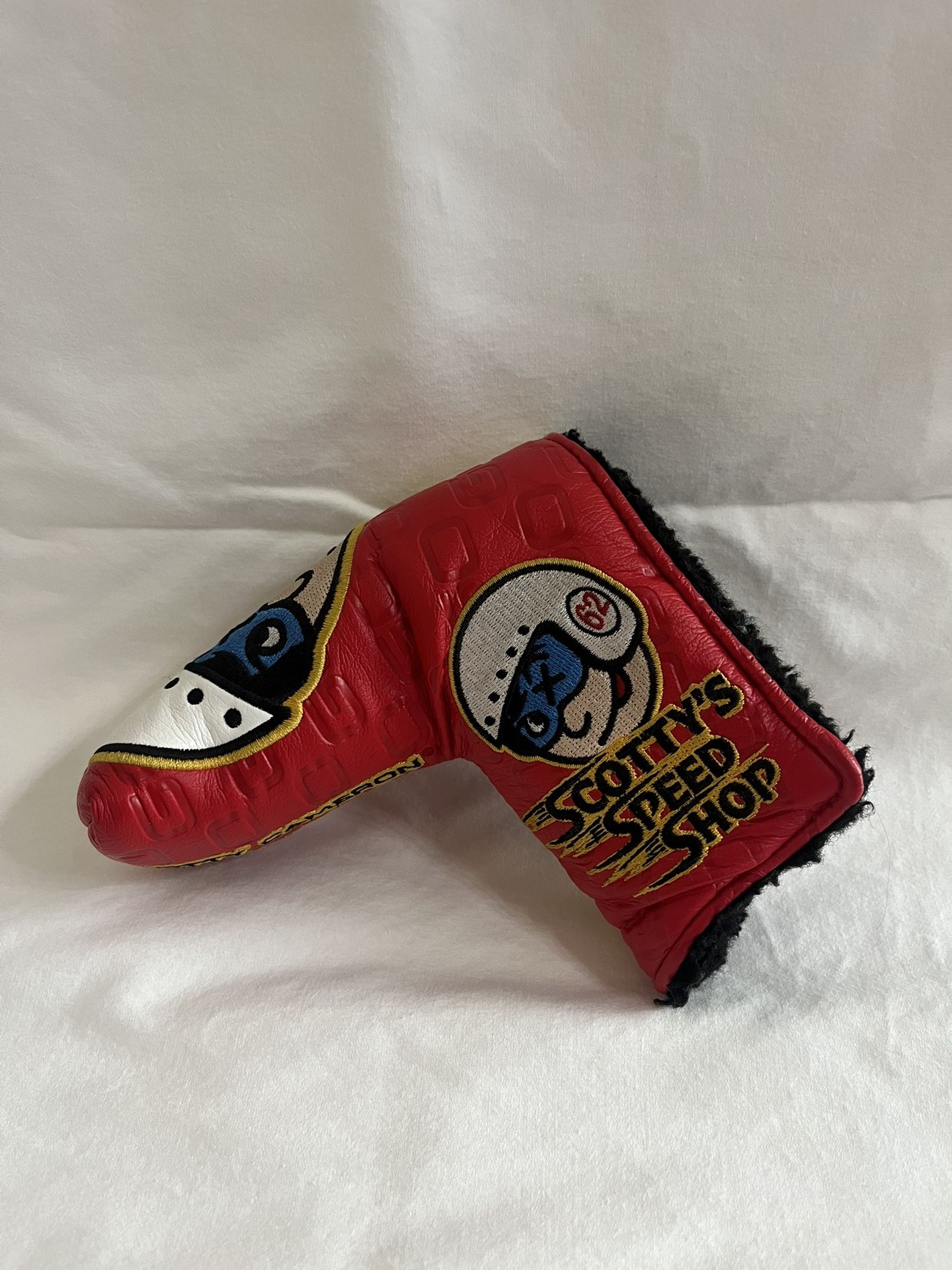 Scotty Cameron- limited edition , Speed Shop, Johnny racer putter cover 