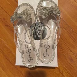 Sandals Clear Sparkly