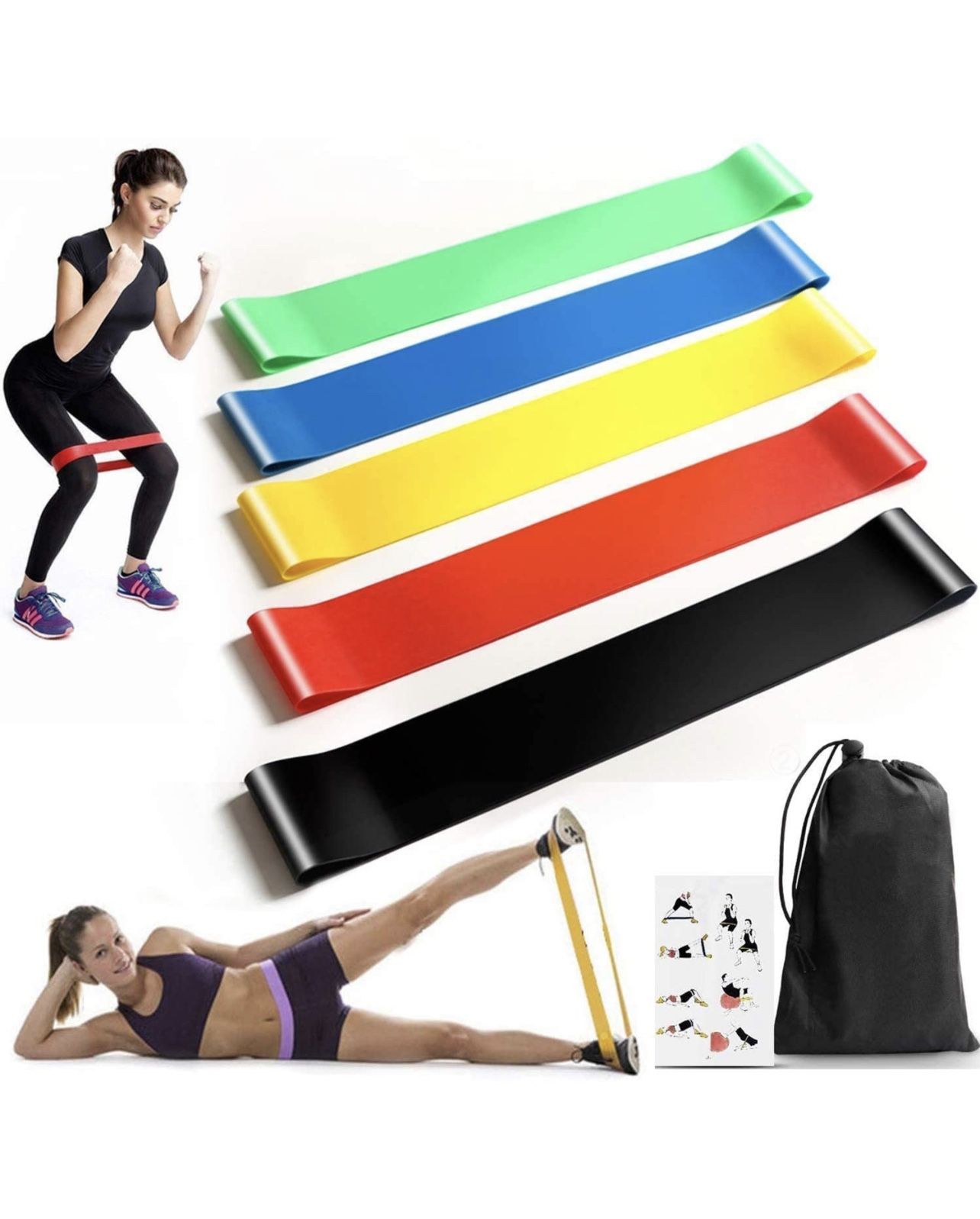 Resistance Bands | Pack of 5
