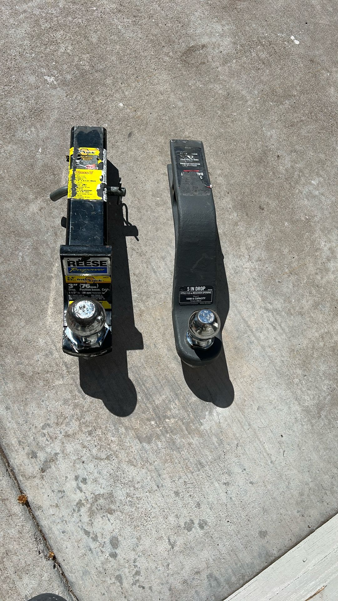 2 1/2” Receiver Hitches