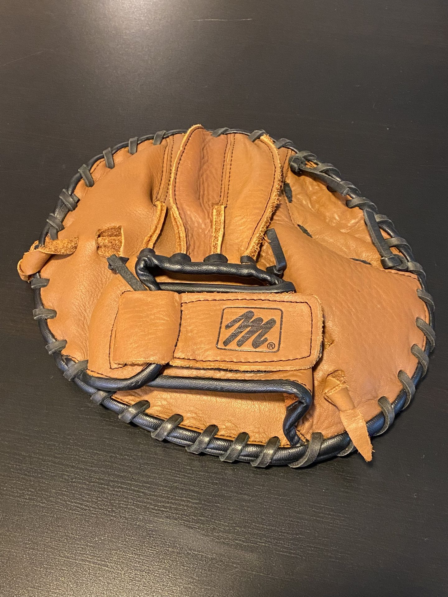 Macgregor Infield Training Flat Leather Baseball Glove Quick Pancake RH Throw Practice