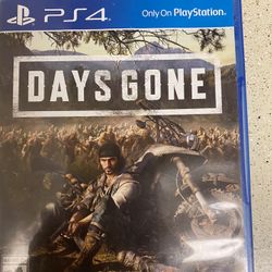 PlayStation Days Gone Games
