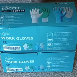 Work Gloves- Size M/L - (2) Boxes- NEW 