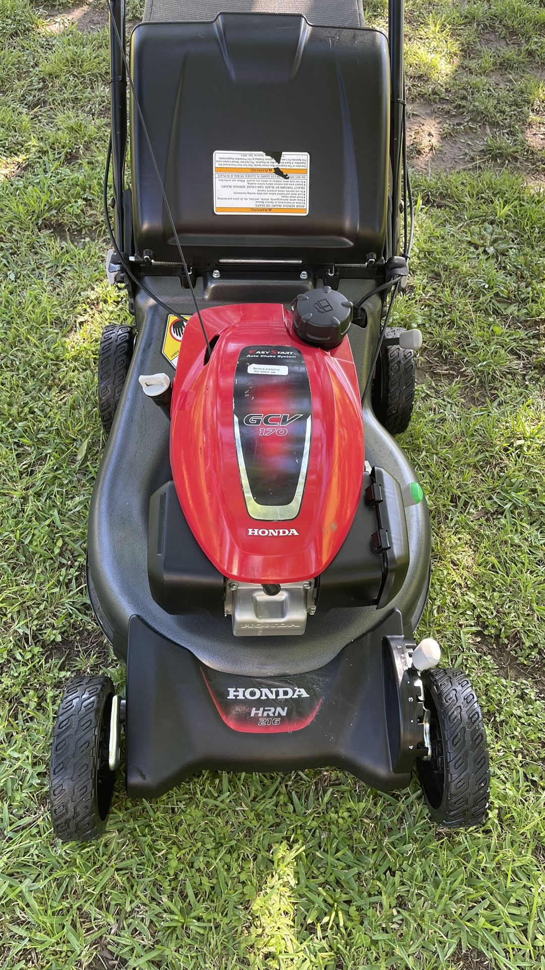 21 in. 3-in-1 Variable Speed Gas Walk Behind Self Propelled Lawn Mower with Blade Stop