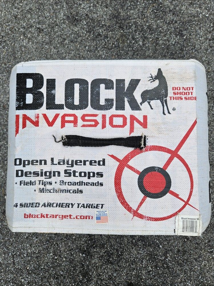 Archery Target, 18"x17.5"x13.5", 2-sided