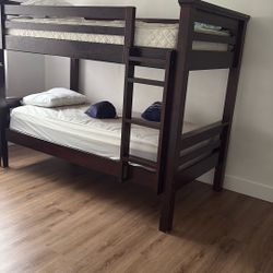 Bunk Beds Twin With Mattress 
