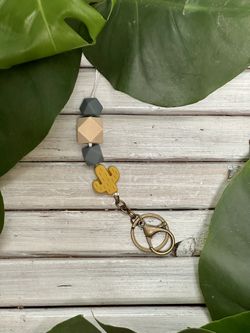 Cactus Plant Parent Lanyard