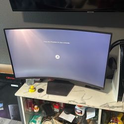 32 inch LG curved monitor