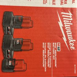 ‼️M12 RedLithium Battery kit CP2.0/XC4.0/XC6.0