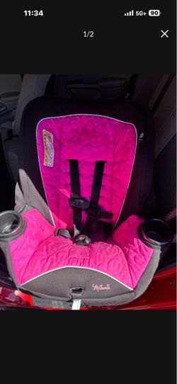 Girls Minnie Mouse Car Seat For Sale!!