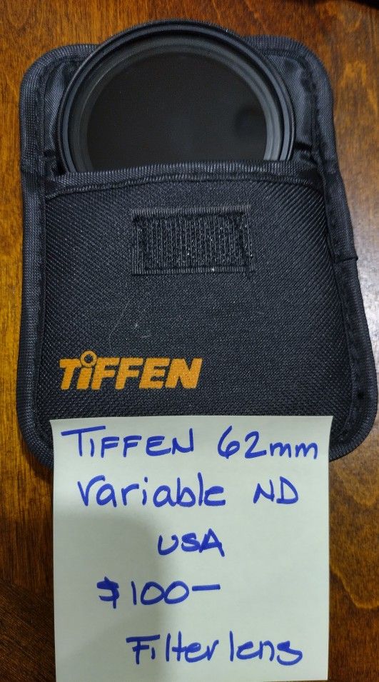 Tiffen  62 Mm Variable ND Filter