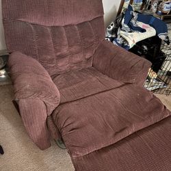 Burgundy Recliner 