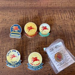 Mobil Oil Shut DownPins