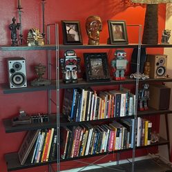 Vintage IKEA ENETRI Shelving Unit – Niels Gammelgaard - Brown-Black