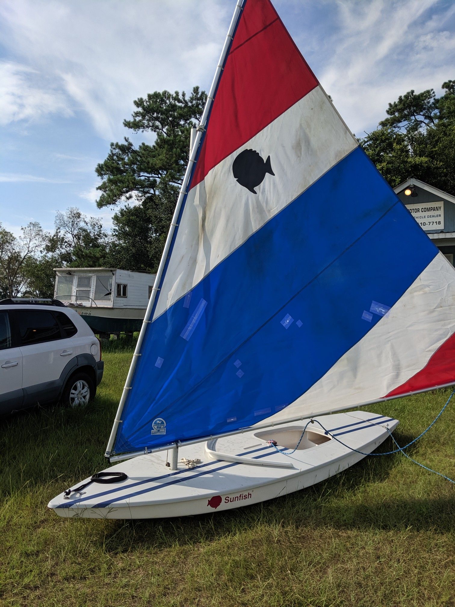 Sunfish Sailboat