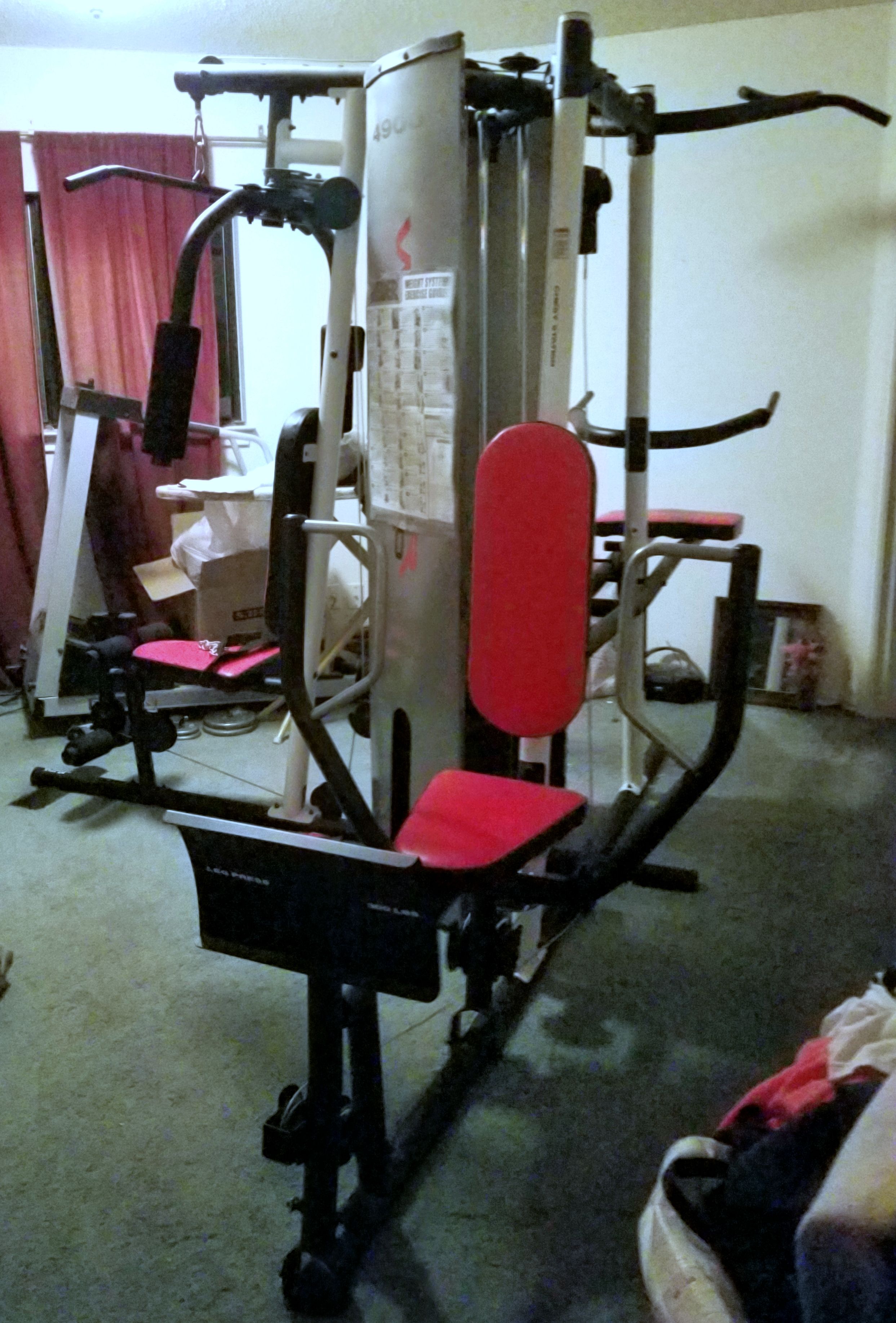 WEIDER 4900 WEIGHT SET--LIKE NEW! *Ends 7/26--Moving!*