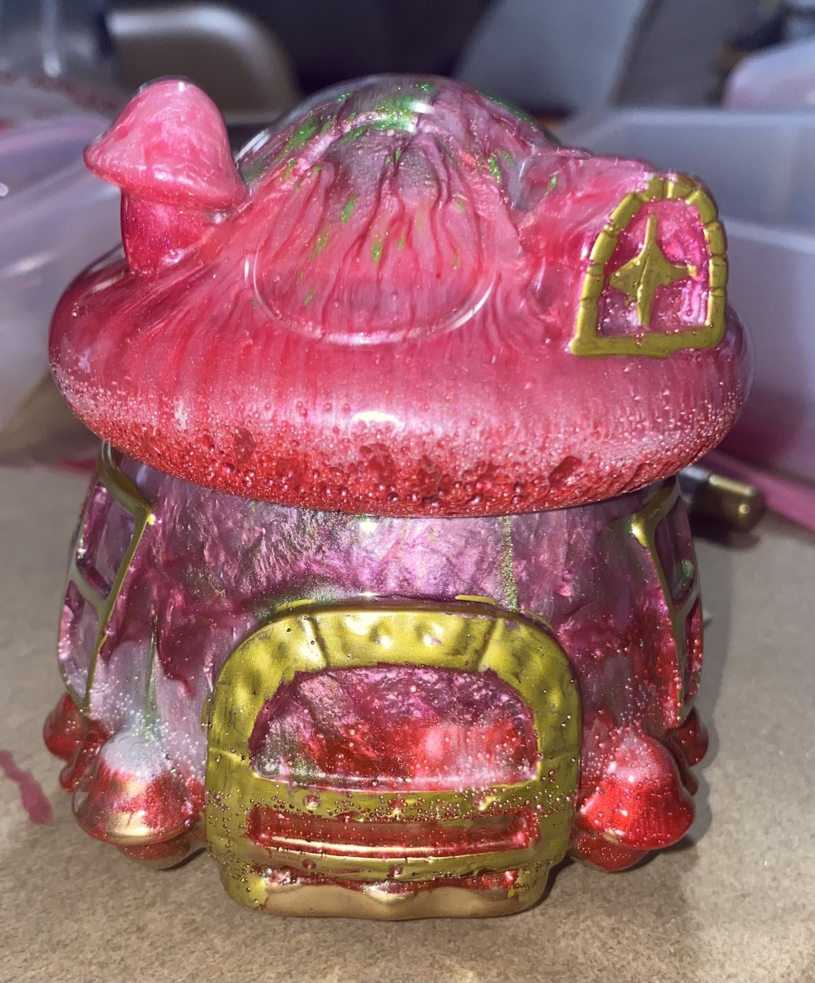 Mushroom Jewelry Chest