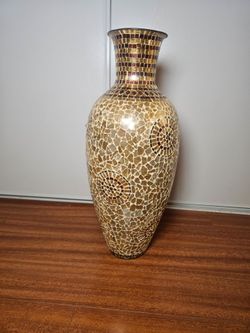 Medium Sized Mosaic Floor Vase