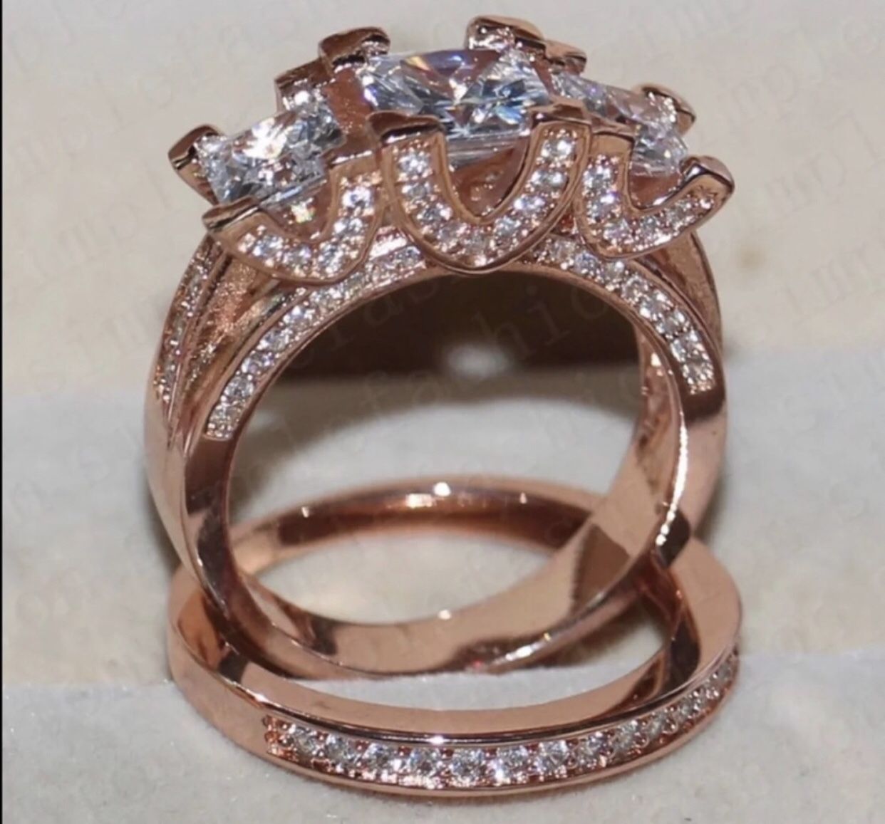 New wedding ring set engagement ring