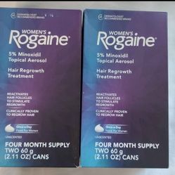 Minoxidil  rogaine for women's ," Hair regrowth treatment"  ( 8 months supply)