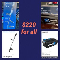 Lawn Tool And Extra Battery