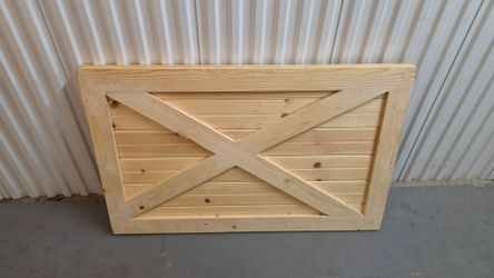 Barn style gate