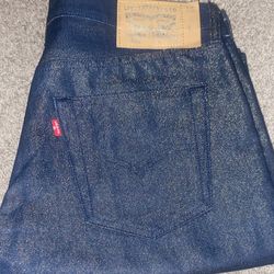 Limited Edition Levi’s 501s Silver Coat
