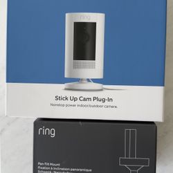 Ring Camera Brand New With Tilt mount