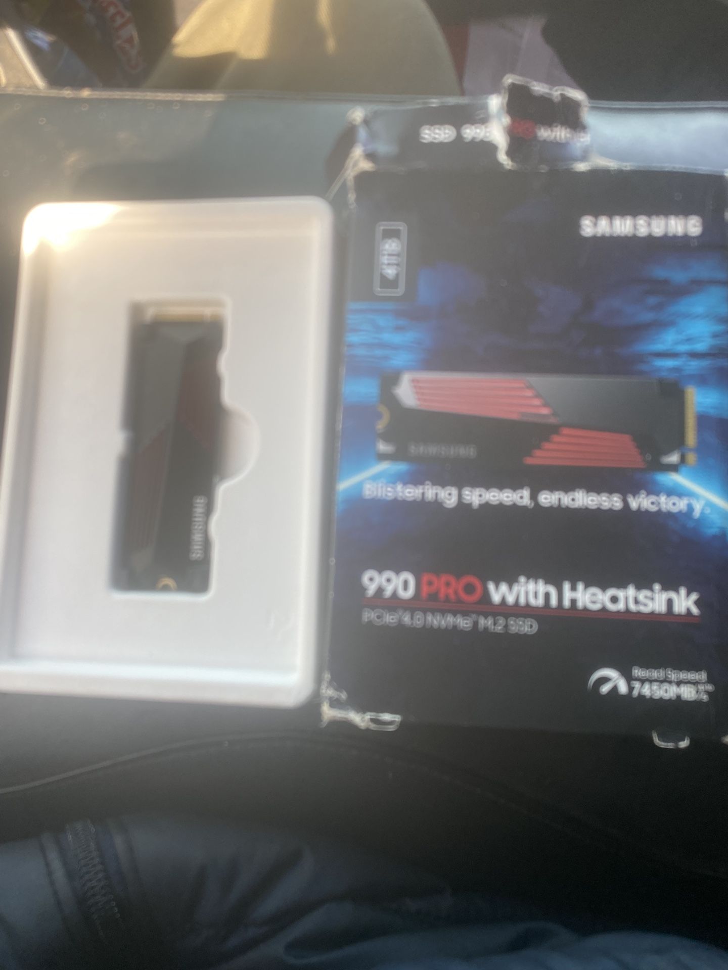 990 Pro With Heat sink Samsung 4 Tb 