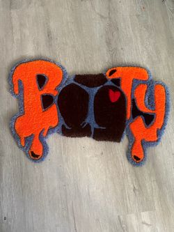 Booty Tufted Novelty Accent Rug