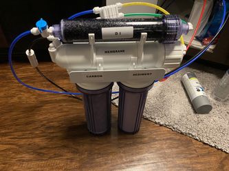Rodi reverse osmosis water unit for aquarium