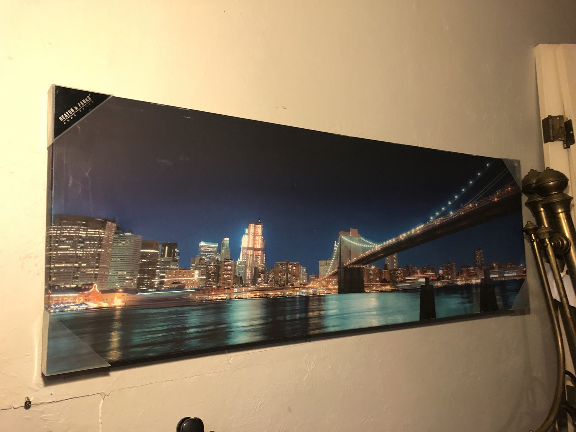 Heaton And Parke Home Decor City Skyline On Canvas
