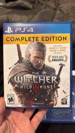 The Witcher 3 complete edition PS4 PS5 game