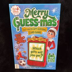 The ELF ON THE SHELF “ Merry Guess-mas Game 